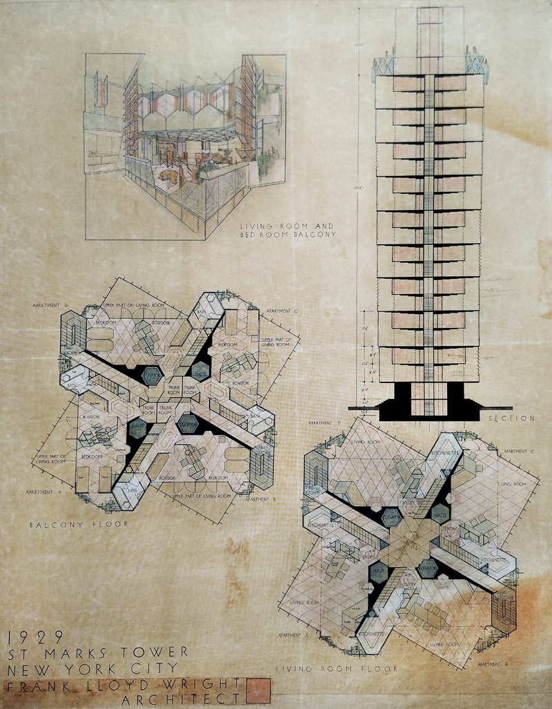 La nostra recensione della mostra "Frank Lloyd Wright tra America e Italia", Pinacoteca Agnelli, Lingotto, Torino | Bottega di Architettura