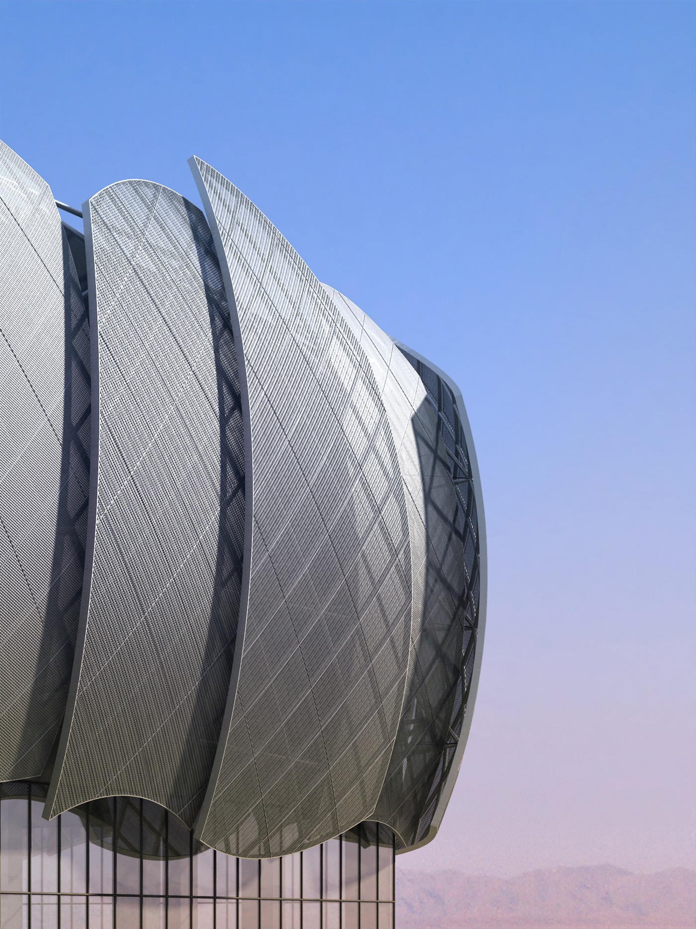 Il nuovo centro sportivo della Sohar University, in Oman, con le sue iconiche vele | project management | by Bottega di Architettura