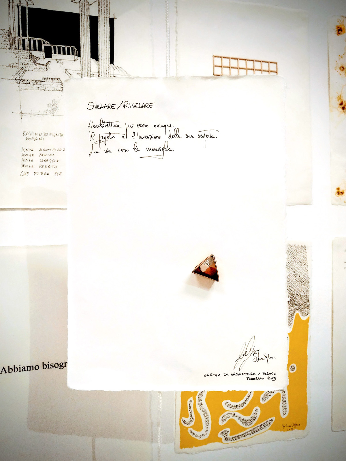 Il contributo di Bottega di Architettura alla mostra "Progettare l'Italia" @ MACRO Roma AKA "La via della meraviglia" | l'installazione | Bottega di Architettura